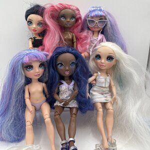 Rainbow High Doll Lot Violet Willow Krystal Bailey Ainsley Slater Daria Amaya